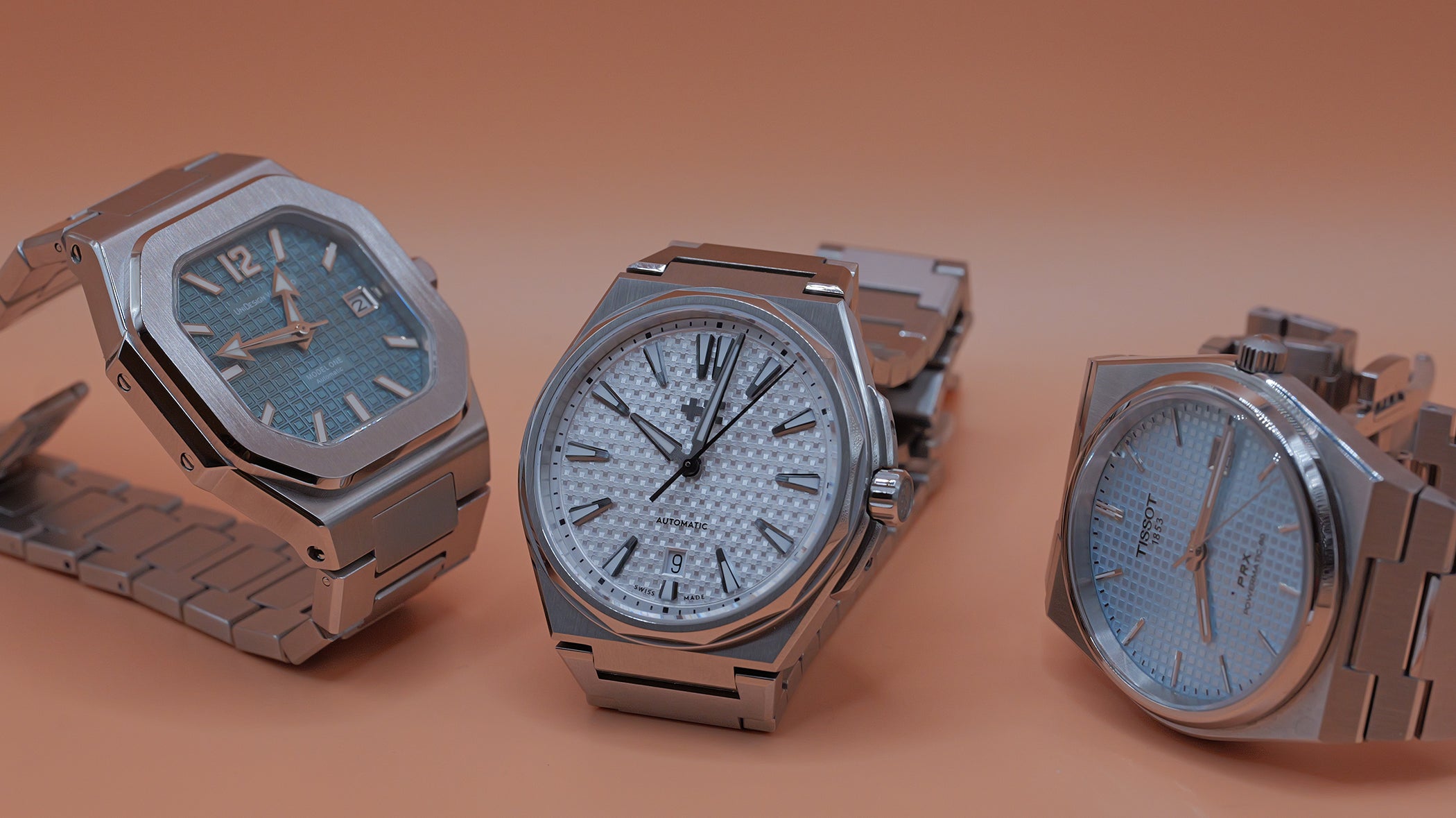 Model One vs Christopher Ward the Twelve & Tissot PRX